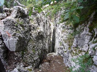 Entrée du Chaos de Bellefont