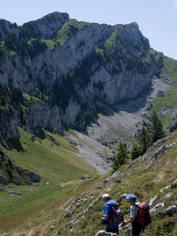 Cabane de Bovinant et Grand Som