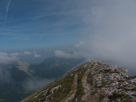 Sur la crête de Chamechaude