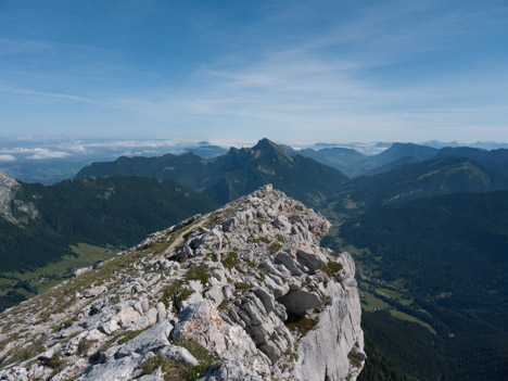 Chamechaude, la Chartreuse vers le Nord