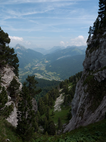 Chamechaude, le couloir du Jardin