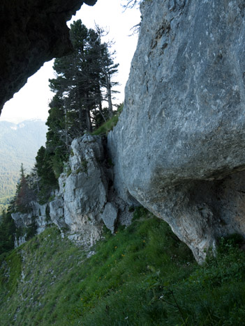 Chamechaude, le Pas de l'Arche