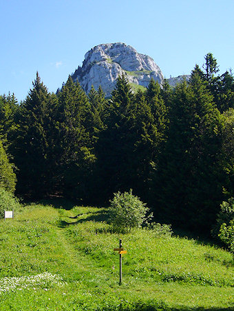 Le Mont Outheran depuis le Col du Grapillon
