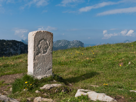 Borne de la frontière Franco-Sarde