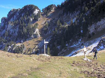 Col du Frêt et Dent de l'Ours