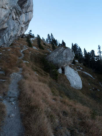 Vers le sangle de la Barrère