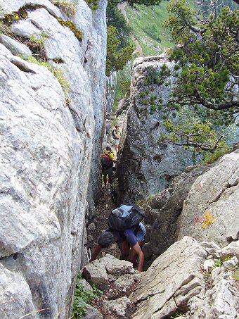 Fissures du Trou du Glaz