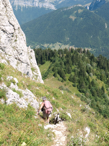 Le sentier du Racapé