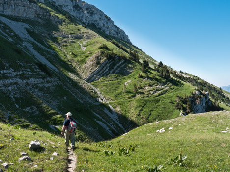 Traversée sous la Grande Sure