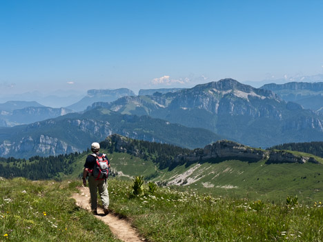 Sur le sentier de la Grande Sure