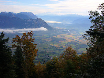 Les Bauges, la Combe de Savoie