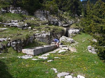 La Fontaine Neuve sur le plateau du Mont Granier