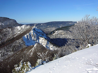 Mont Pellat et col de la Drière