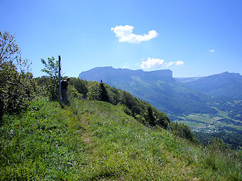 Le Granier depuis le Mont Joigny