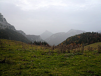 Chamechaude depuis le Col de la Ruchère