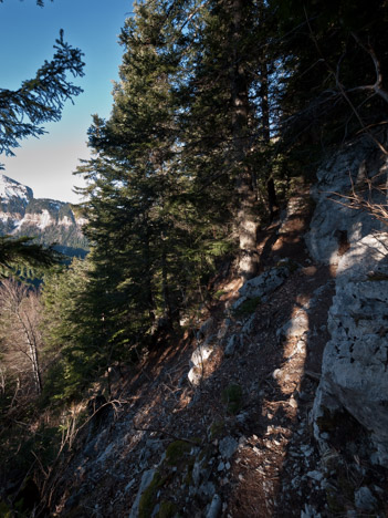 Sentier de Pravouta