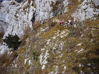 Couloir herbeux, Roche Veyrand