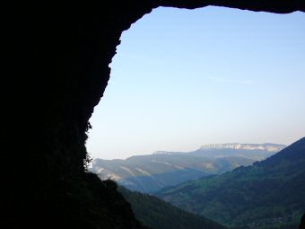 Porche de la grotte du Pas Ruat