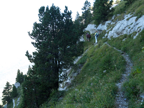 Sentier du pasage de Tencovaz