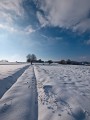 Dolomieu, neige sur le Couvérier