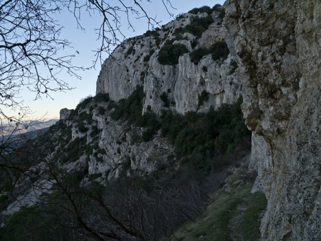 Versant Ouest des Dents de Roque Forcade