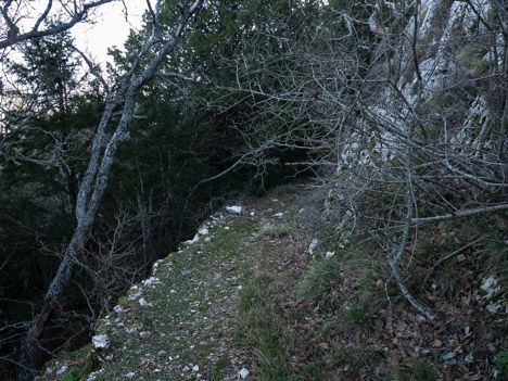 Vieux chemin du Baù des Glacières