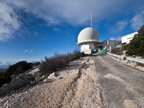 Pic de Bertagne, station de l'aviation civile