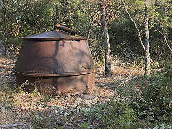 Cuve à charbon de bois du Pié de Masse, Concors