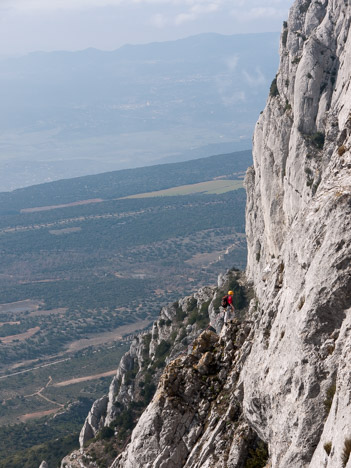 Escalade au Baù des Vespres, Sainte-Victoire