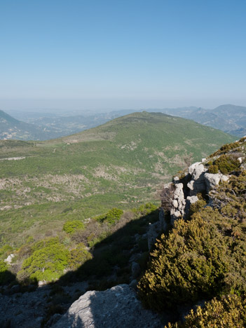 Face à la Nible, au dela du Pré de Laugier