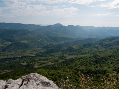 Amont de la vallée de l'Ouvèze