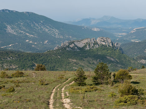 Rocher de Saint-Julien, versant Nord