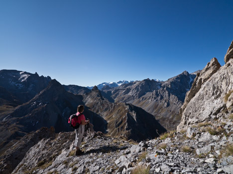 Épaule de l'arête du Pic de l'Aigle