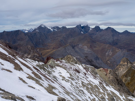 Aiguille du Goléon et Aiguilles d'Arves