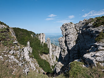 Rochers du Péstéié, Forêt de Saou