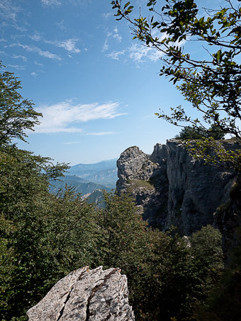 Rochers du Péstéié, Forêt de Saou