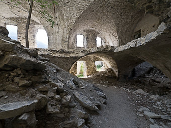 Voutes du fort Charles-Félix