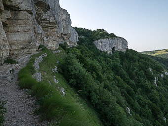 Vers le Trou de la Tine