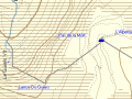 Extrait de carte Garmin GPS Topo dans MapSource