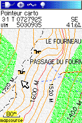 cran d'un Garmin GPSMap 60CSx