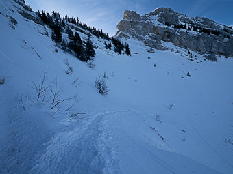 Sous le Col de l'Arc