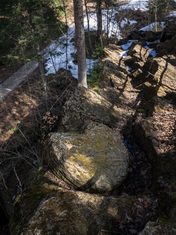 Les Molières, carrière de meules