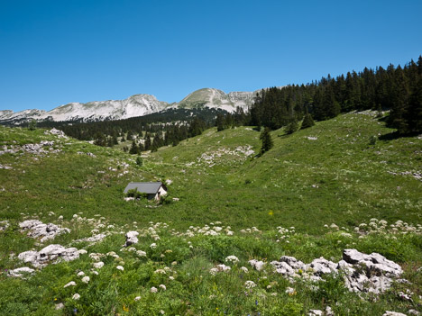 Cabane de Tiolache du Milieu