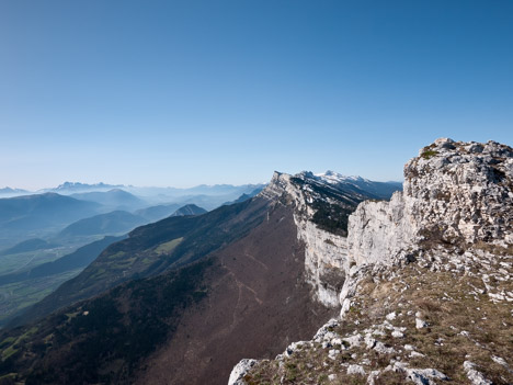 Corniches du CAF : fin de la Cheminée du Diable - Carnets de Rando