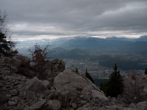 Claix depuis le Vallon des Forges