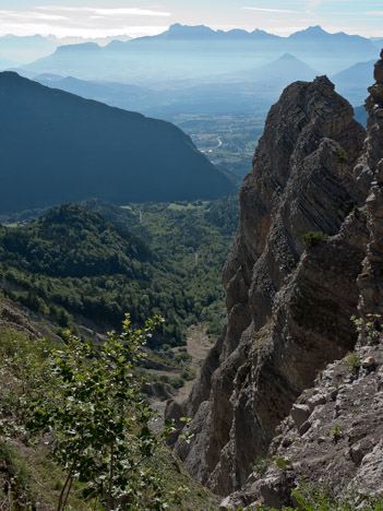 Sur la crête du Rocher de Pansaret