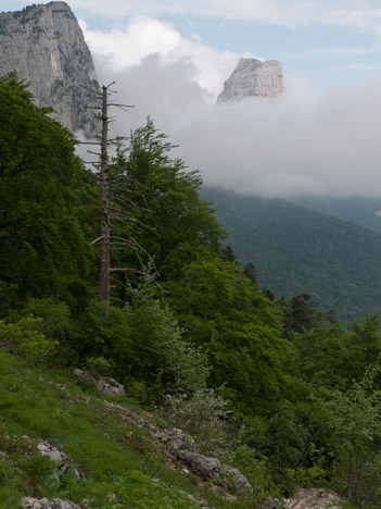 Rochers du Parquet et Mont Aiguille