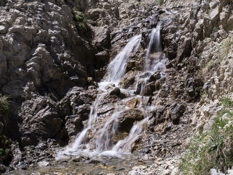 Cascade du ruisseau issu du Pas des Bachassons