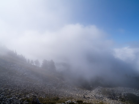 Descente du Pas Morta