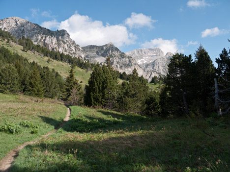 Entre le Col de l'Aupet et le Pas de la Selle